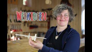 Kleines Flugzeug von die Werkkiste - Tolles Laubsäge-Bauprojekt für Kinder