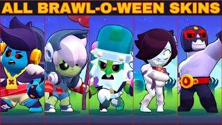 UNLOCKING ALL BRAWL-O-WEEN SKINS | Brawl Stars
