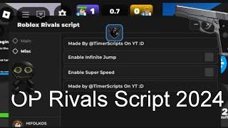 Roblox Rivals Script 2024 | OP Aimbot, Undetected