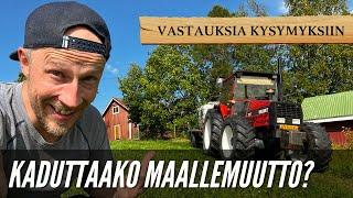 KADUTTAAKO MAALLEMUUTTO? OLETKO SINKKU?! // Vastauksia kysymyksiin.