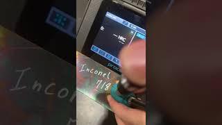 You can drill, thread, and chamfer Inconel with just this one tool! #shorts #cnc #machine