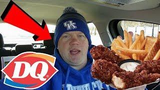 Dairy Queen Honey Hot Glazed Chicken Strip Basket (Reed Reviews)