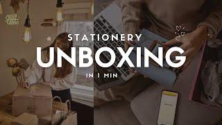 unboxing stationery unboxing ll #viral #unboxing #stationary #gift