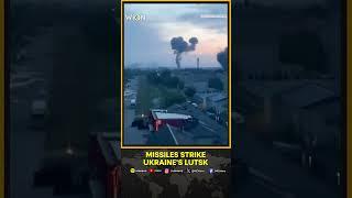 Russia-Ukraine War: Video Shows Multiple Missile Strikes In Ukraine's Lutsk | WION Shorts