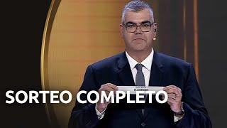 SORTEO COMPLETO DE LA FASE DE GRUPOS DE LA CONMEBOL LIBERTADORES 2025