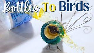 Upcycle Water Bottles Into Cute and Quirky Humming Bird Friends