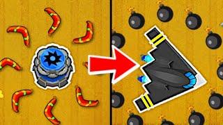 Bloons TD 6 But EVERY Upgrade AND Projectile Is Random!