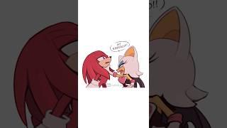 Knuckles and Rouge are interested in each other