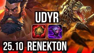 UDYR vs RENEKTON (TOP) | KR Grandmaster | 25.10