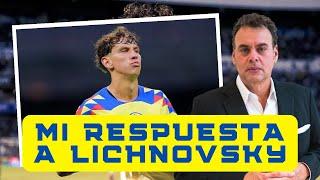 FAITELSON le responde a LICHNOVSKY: "No es nadie como futbolista"