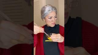 Asians use chopsticks for everything  #comedy