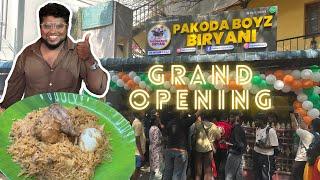 PAKODA BOYS BIRYANI SHOP GRNAD OPENING | Chicken & Mutton biryani | biryani in Chennai cholaimedu.