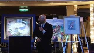 10 Art Works Gone  in 60 seconds -Selling On A Cruise Ship