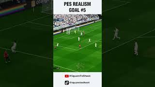 PES Realism Goal #5  #pes2021 #realismmod #football