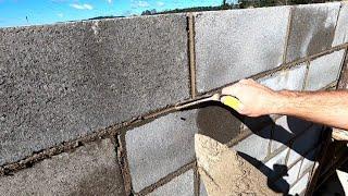 How To Point A Block Wall