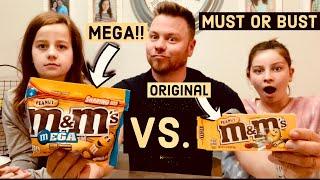 Mega Peanut M&M’s® Review VS. Regular Peanut M&M’s® REVIEW | MUST OR BUST