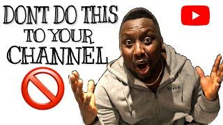 4 Common Mistakes New Youtubers Make 2022 - STOP