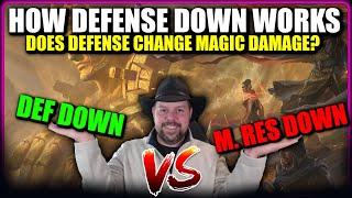 How Does Defense and Magic Res Work!? - Full Breakdown - Hero List with Debuffs | Watcher of Realms