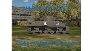 M4A4 Experience 1 - 7 Kills Average 75 Cannon