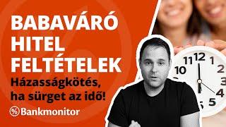 Babaváró hitel feltételek - Házasságkötés, ha sürget az idő - bankmonitor.hu