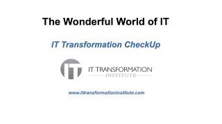 IT Transformation CheckUp