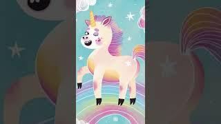Счастливый единорог, заряжен на удачу#иллюстратор #единорог #unicorn #illustration #rainbow #star