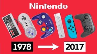 Evolution of Nintendo Controllers 1978-2017