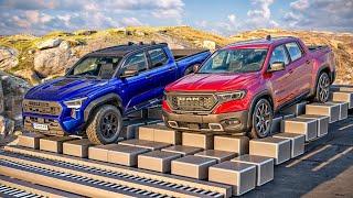 RAM Rampage Rebel 2024 VS Toyota TRD PRO | 3DMCAR