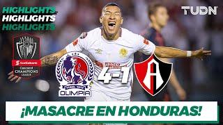 Resumen y goles | Olimpia 4-1 Atlas | CONCACHAMPIONS 2023 - 8vos | TUDN