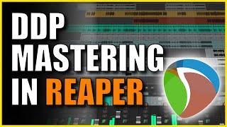 Glass Master DDP Mastering For CD Production In REAPER