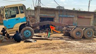 How to repair a broken truck chassis || Truck chassis repair || Truck Frame repair