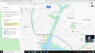 How to draw a pathway on google maps 1 of 10