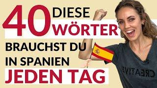 Für Anfänger: spanische Wörter für jeden Tag