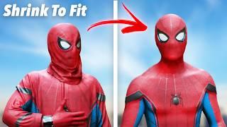 I Built Spider-Mans Self Tightening Suit!