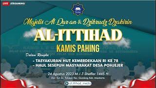  LIVE .. Majelis Al Qur'an & Dzikrudz Dzakirin AL ITTIHAD | Kamis Pahing | Dsn. Turi Kec. Gondang