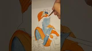 Krishna Watercolor Painting|#part1 #painting #krishna #watercolor #shortvideo #shorts