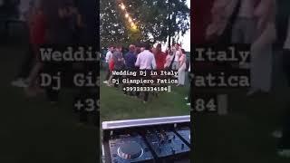 Wedding DJ in Italy | DJ Gianpiero Fatica #weddinginitaly #bestweddingdj #weddingdjitaly  #shorts