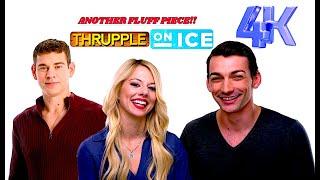 Alexa KNIERIM, Chris  KNIERIM & Brandon FRAZIERThrupple On Ice Fluff Piece?  (NBC.4K)