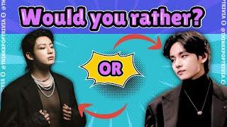 WOULD YOU RATHER ...? K-POP EDITION  |KPOP GAMES  KPOP QUIZ 