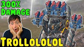 TROLLOLOL NORRICUM 300% Damage BLITZ Mk2 War Robots Gameplay WR