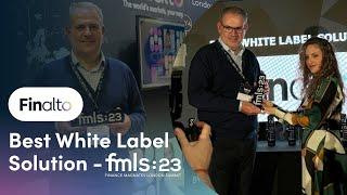 Finalto wins Best White Label Solution - FMLS 2023