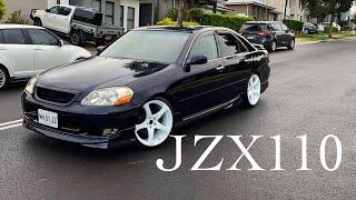 Toyota Mark II IR-V JZX110 Test Drive