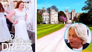 Bride Seeks Something Simple For Her Windsor Castle Wedding! | Say Yes To The Dress UK