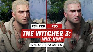 The Witcher 3 Complete Edition Graphics Comparison: PS4 Pro vs. PS5