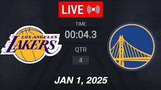 NBA LIVE! Golden State Warriors vs Los Angeles Lakers | January 1, 2025 | 2025 NBA Season Live 2K