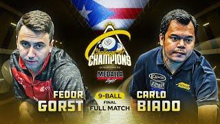 GORST vs BIADO - 9-BALL FINAL Challenge of Champions by Medalla Light