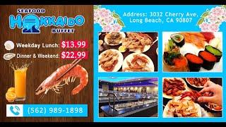 Hokkaido Seafood Buffet Serves Mostly Japanese & Chinese Cuisine. Dinner & Weekend: $22.99