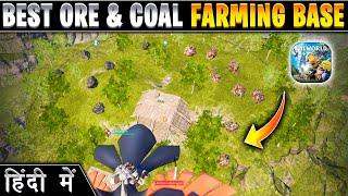 Best Auto Ore & Coal Farming Base In Palworld | Auto Ore Farming Guide | How To Get Ore In Palworld