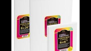 Creative Inspirations Stretched Canvas Super Value 5-Pack