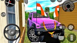 Mahindra 4x4 Jeep Driving: Indian Cars Gadi Wala Games - Car Game Android Gameplay